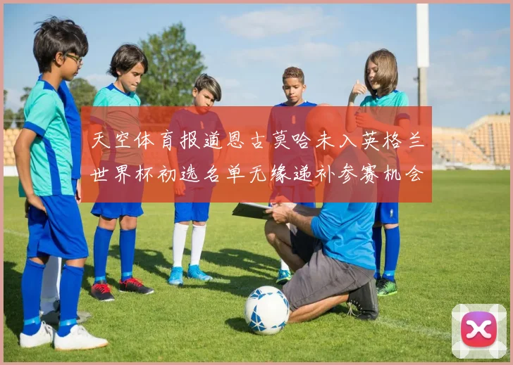 天空体育报道恩古莫哈未入英格兰世界杯初选名单无缘递补参赛机会